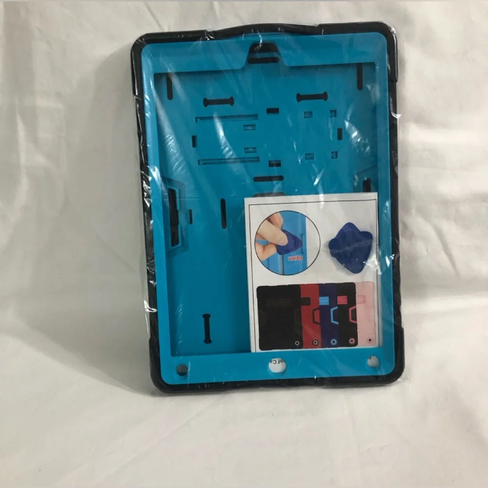 Blue Tablet Case with Black Trim